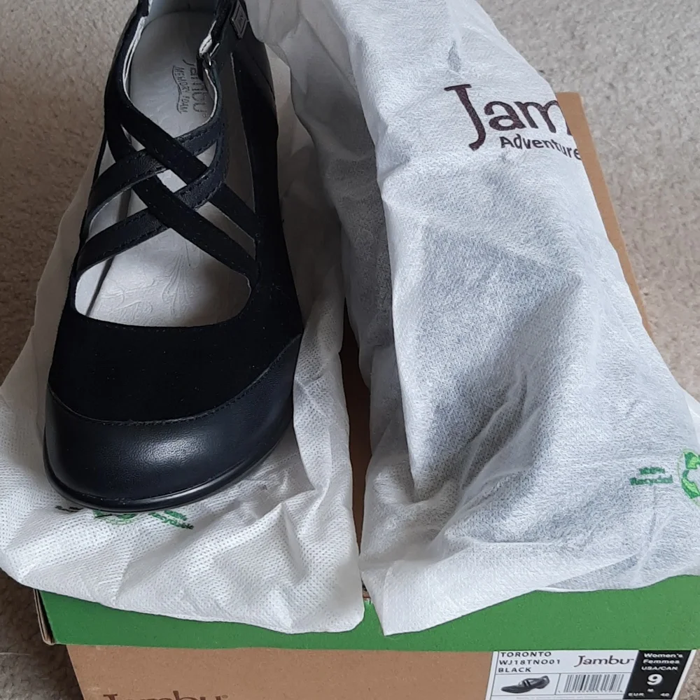 Jambu Toronto Black 9M Shoes NIB - Picture 6 of 10